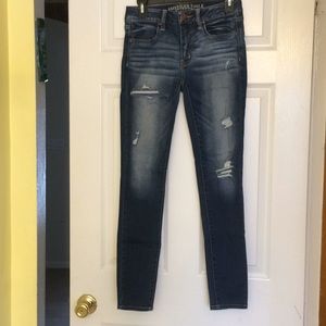 American Eagle Distressed Jeggings
